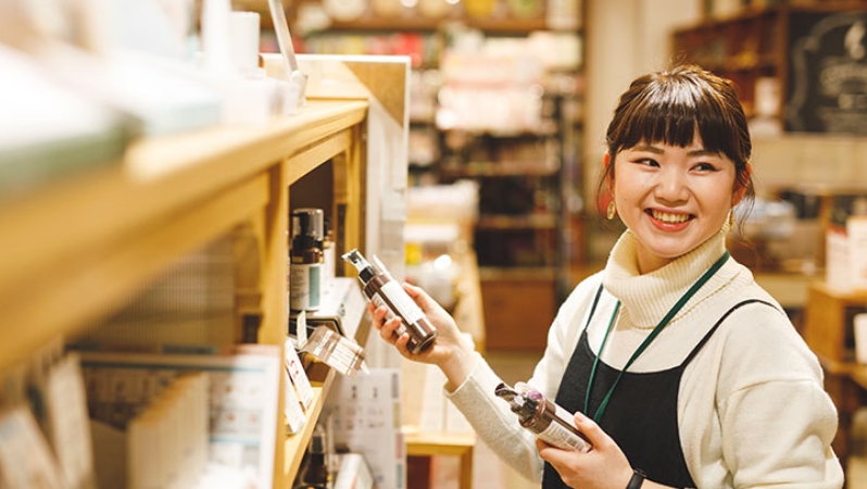 接客は台本なし。会話から生まれるベストチョイス